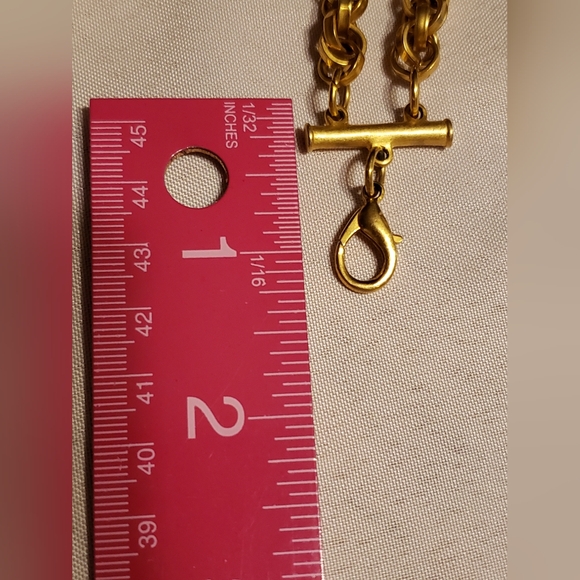 Gold-Tone Double Chain necklace